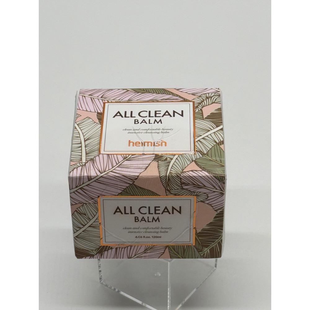 Heimish All Clean Balm | Deep Cleansing Makeup Remover &‎ Face Cleanser | 120 ml